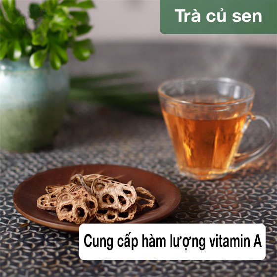 Trà củ sen - Vị thuốc quý